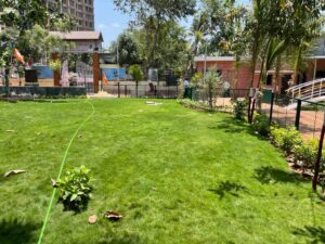 Veer yoddha samrat prithviraj chowk Udyan Landscaping Design with Garden Space